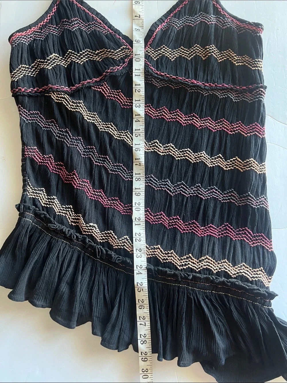 Free People Over The Rainbow Tank Tunic XL nwot